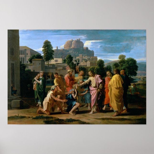 Blinden Jeriko Poster (Framsidan)