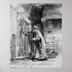 Blinden Tobit, 1651 Poster