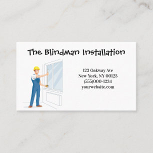 Blindens installationstjänst visitkort