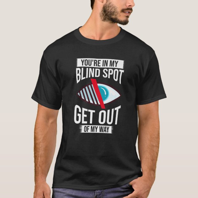 Blindhet för Blind People Braille T Shirt (Framsida)