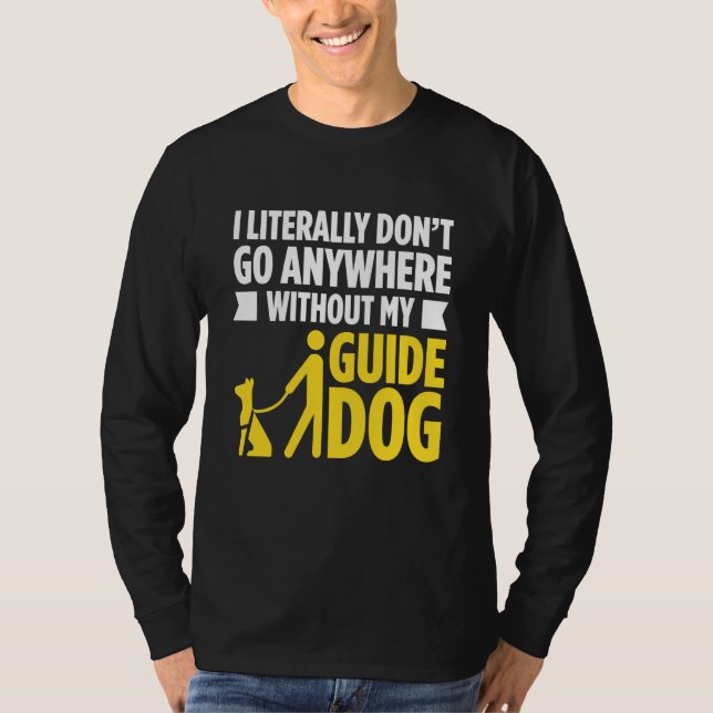 Blindhet För Blinda Människor Blind Person Braille T Shirt (Framsida)