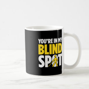 Blindhet hos Blind People Blind Person Braille Re Kaffemugg