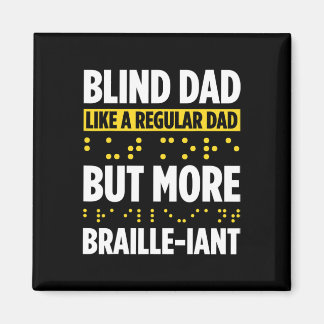 Blindhet hos Blind People Blind Person Braille Re Magnet
