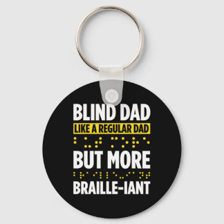 Blindhet hos Blind People Blind Person Braille Re Nyckelring