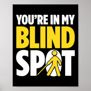 Blindhet hos Blind People Blind Person Braille Re Poster