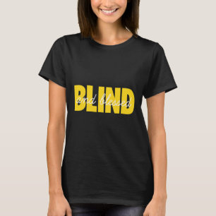 Blindhet hos Blind People Blind Person Braille Re T Shirt