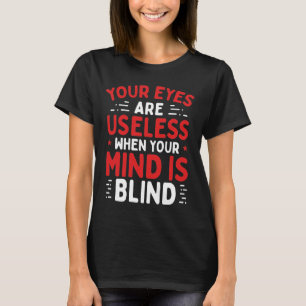 Blinditet Lagligt Blind Spot Warrior Low Vision T Shirt