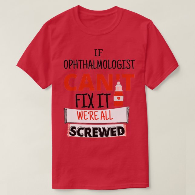 Blindring ÖGA DROP T Shirt (Design framsida)