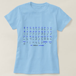 Blindskriftalfabetet Tee Shirt