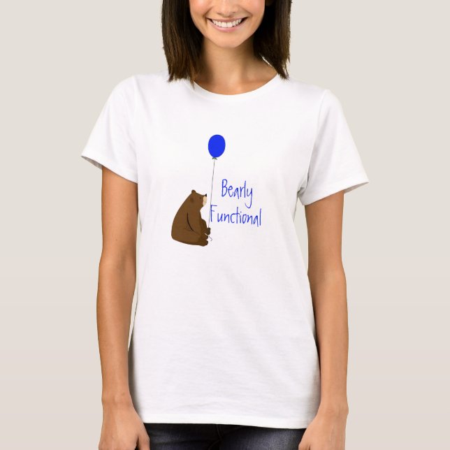 Blinfunktionell, Roligt Ballonsprefix T Shirt (Framsida)