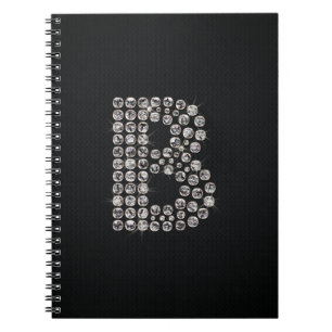 bling - B Anteckningsbok Med Spiral