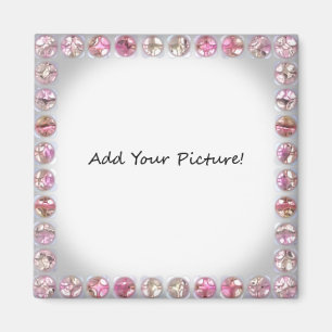 Bling bildram! Tillfoga din egna bild Magnet