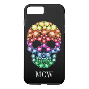 Bling Bling - Skull Jewel "Bilder" iPhone 7 Fodral