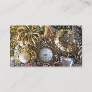 bling bling smyckensamling visitkort