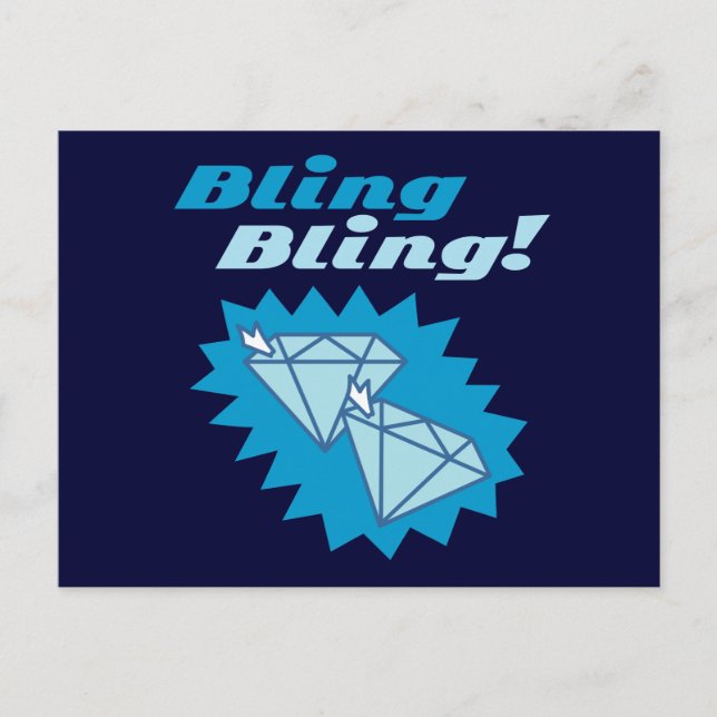 Bling Bling Vykort (Framsida)