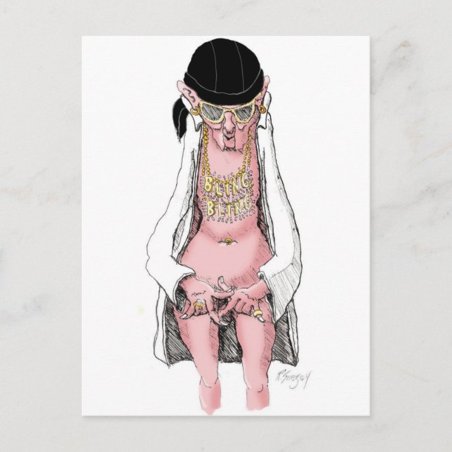 BLING BLING VYKORT (Framsida)