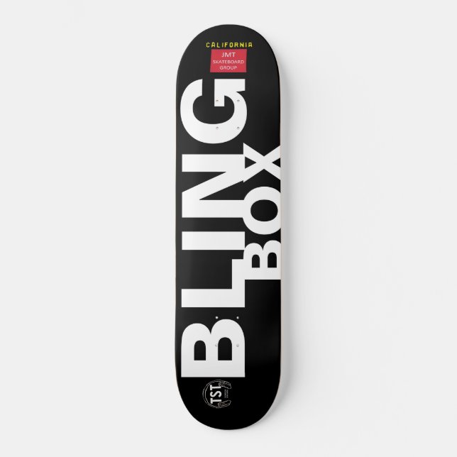 BLING BOX SKATEBOARDS /JMT USA (Framsida)