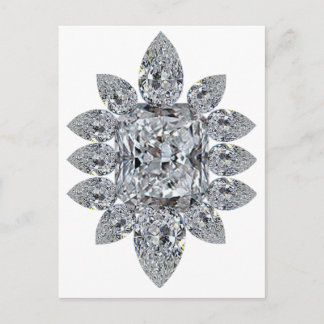 Bling Brooch Vykort
