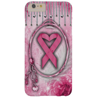 Bling bröstcancer medvetenhet fall barely there iPhone 6 plus fodral