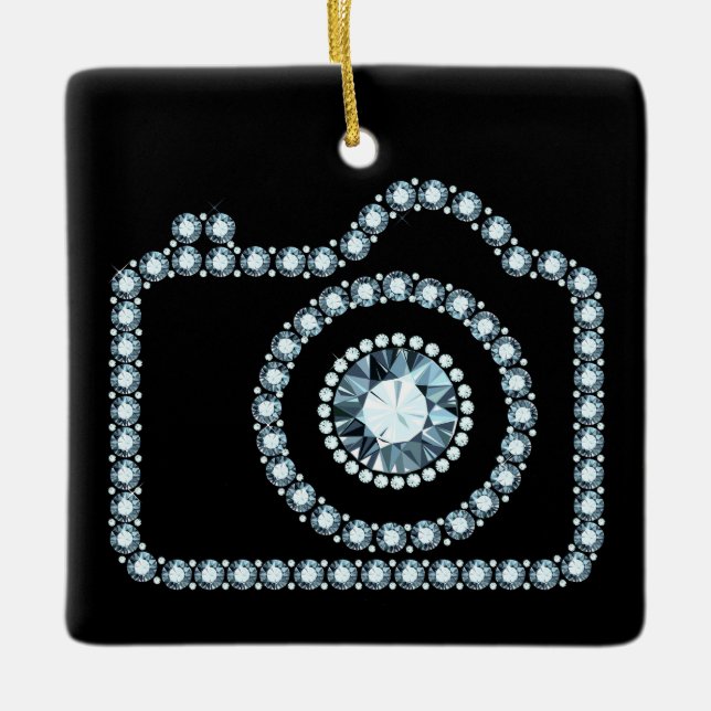 Bling Camera Ornament (Framsida)