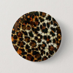 Bling Cheetahtryck Knapp