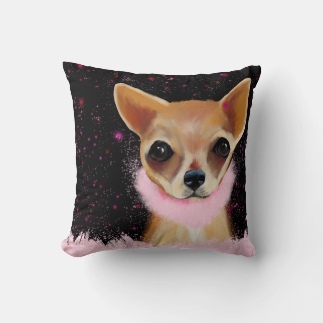 Bling Chihuahua Kudde (Framsida)