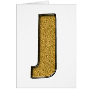 Bling Guld J OBS Kort