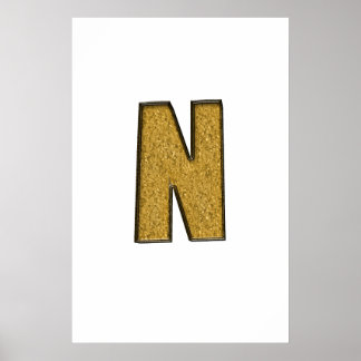 Bling Guld N Poster