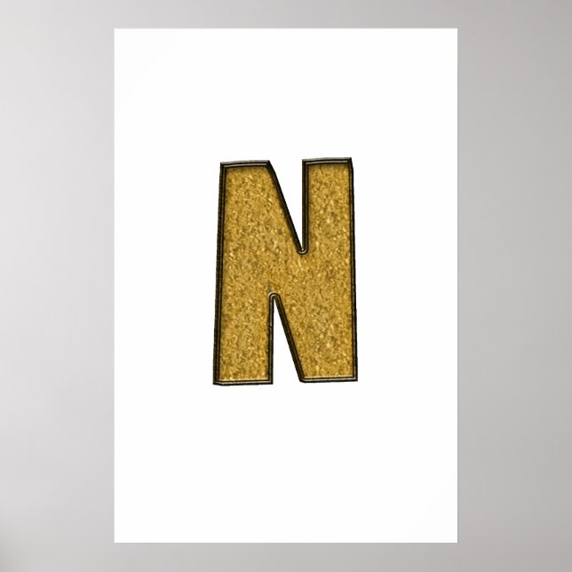 Bling Guld N Poster (Framsidan)