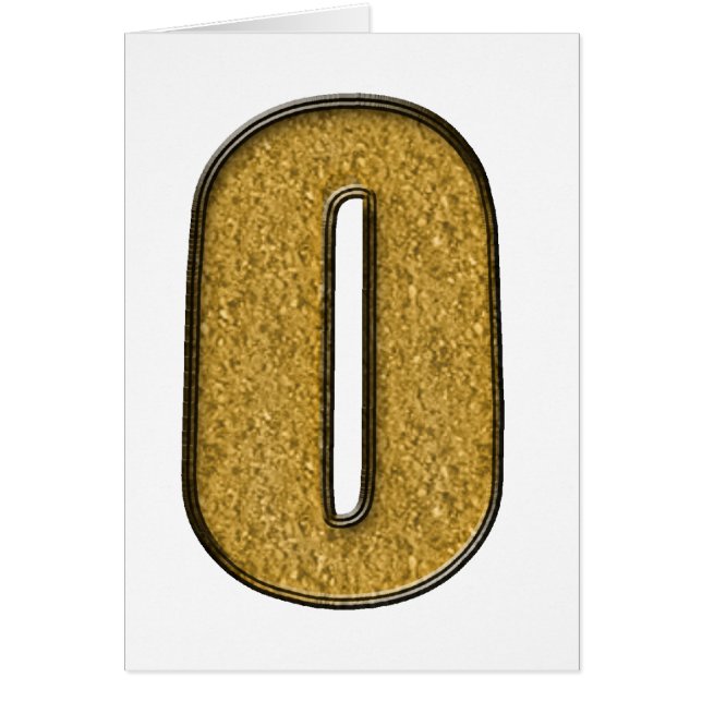 Bling Guld O OBS Kort (Framsidan)