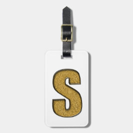 Bling Guld S Bagagebricka