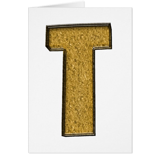 Bling Guld T OBS Kort (Framsidan)