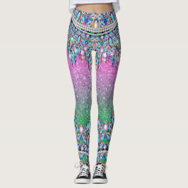 Bling mig upp i Baby Mode-popplegeringar Leggings