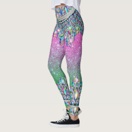 Bling mig upp i Baby Mode-popplegeringar Leggings