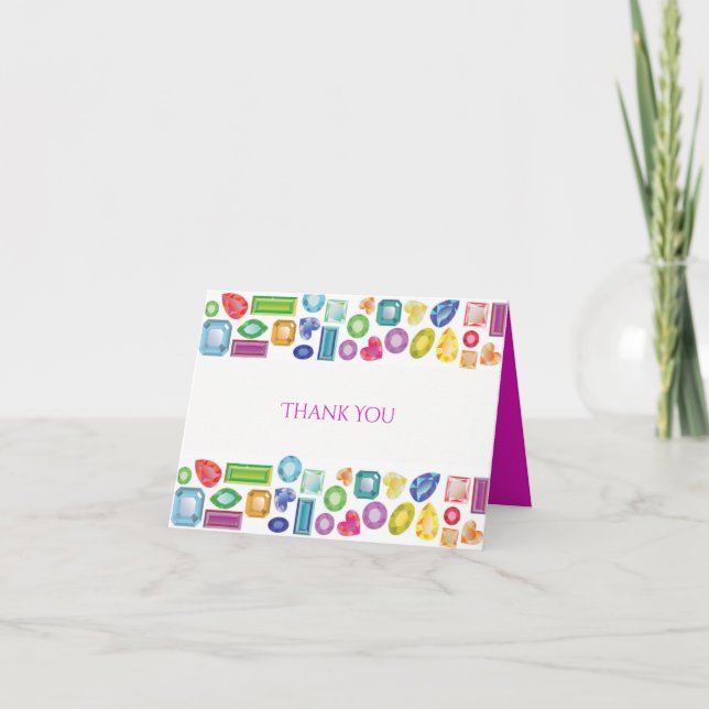 BLING Party - tackkort (Framsida)