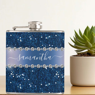 Bling Personlig Metall i Glitter Fickplunta