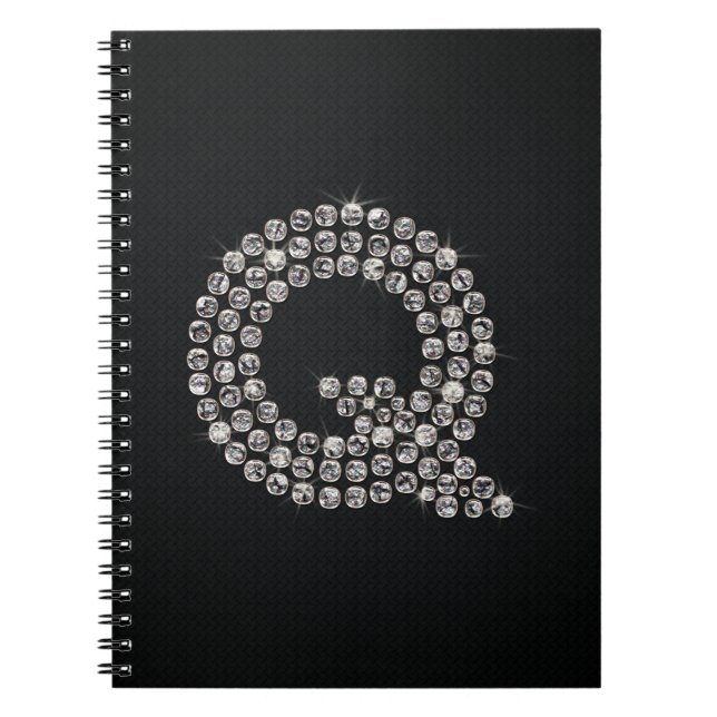 bling - Q Anteckningsbok Med Spiral (Framsidan)