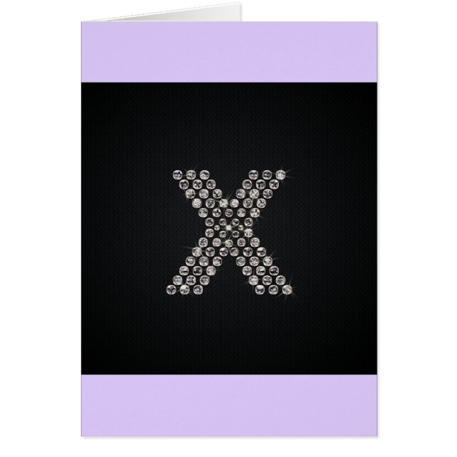 bling - X Hälsningskort (Framsidan)