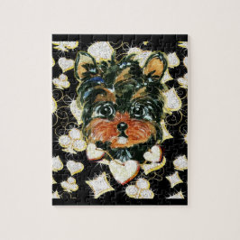 Bling Yorkie Poo Pussel