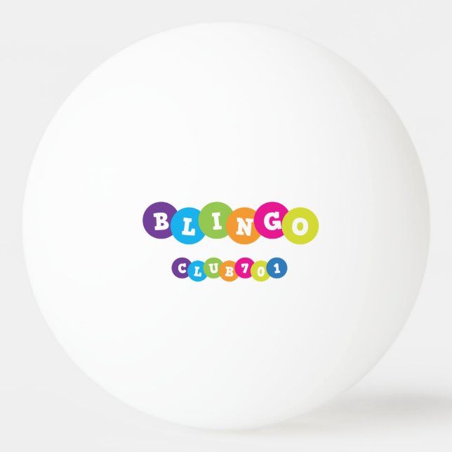 BLINGO Klubb701 T-SHIRT Pingisboll (Framsidan)