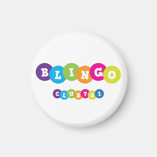 BLINGO-knapp Magnet