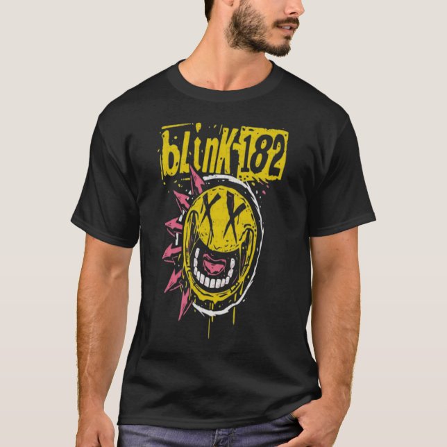 blink 182, pop punk, punk rock, 90s band, emo musi t shirt (Framsida)