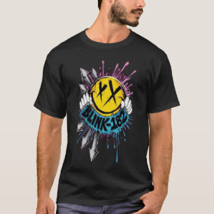 blink 182, poppunk, punkrock, 90-talsband, emo-mus t shirt