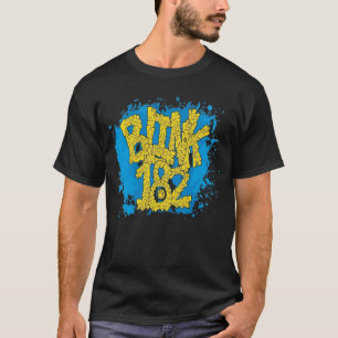 blink 182, poppunk, punkrock, 90-talsband, emo-mus t shirt