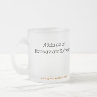 Blink av dödkoppen frostad glasmugg