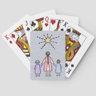 Blink blinka lilla stjärna Gammaldags barnramsa Casinokort