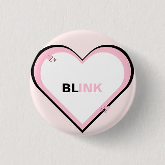 Blink Cute Kpop Blackroink Tonåring estetiskt Knapp