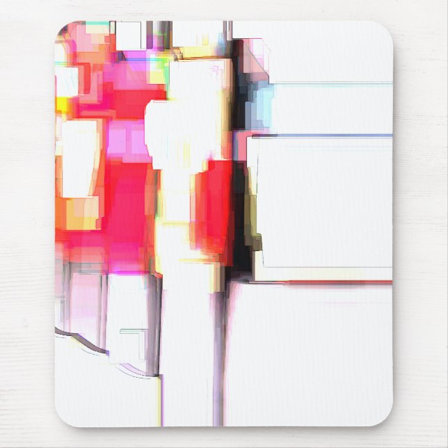 "Blink" Digital Abstrakt Musmatta (Framsidan)