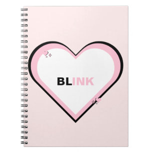 Blink Kpop Blackpink Cute Aesthetic Tonåring Anteckningsbok