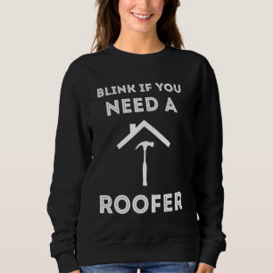 BLink om du behöver takkontraktor Hammer Tak T Shirt